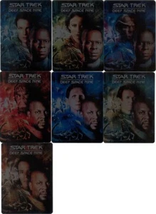 Deep Space Nine Heroes & Villains DVD Character Cover Metal Parallel Set 7 cards - Picture 1 of 1