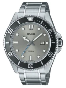 Casio Standard Grey Dial Quartz Sports 200M Men's Watch MDV-107D-8AV - Picture 1 of 3