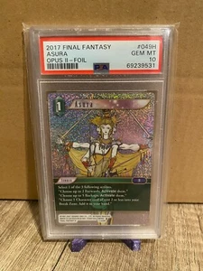 Final Fantasy - ASURA / OPUS II - 2017 FOIL / PSA 10 / Graded Card - Bild 1 von 2