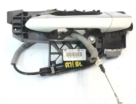 07-13 Mercedes W221 S550 S400 S63 AMG Manija de puerta exterior trasera izquierda Go OEM Foto 1 de 4