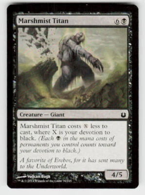 Born of the Gods #76 Marshmist Titan - Image 1 of 2