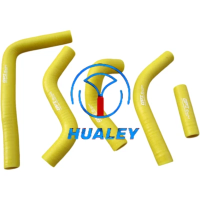 适用于 SUZUKI RMZ450 2008 - 2017 /RMX450Z 2010 2011 硅胶散热器黄色软管 — 第 1/4 张图片