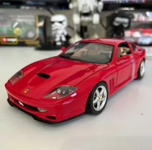Ferrari 550 Maranello Bburago 1:18 Diecast Model Car - Boxed - Picture 1 of 11