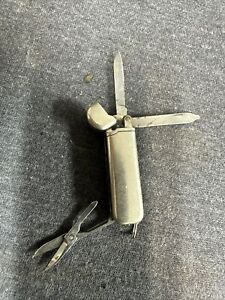 Vintage Kowell Multi-Purpose Lighter Knife Scissors File