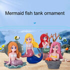 4pcs Miniature Mermaid Cartoon Diy Crafts Cake Decoration Mini Mermaid Fine