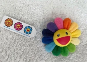 Takashi Murakami Flowers Plush Mascot Keychain Bag charm Kaikai Kiki NEW - Picture 1 of 3