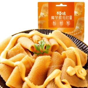 Baicaowei Moyu Vegetarian Tripe Snacks Sesame Sauce/Hot Pot Flavor 486g - Picture 1 of 4