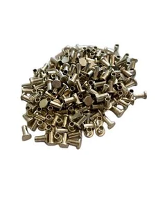Anderson Therm-o-Disc 1/8" Durchmesser Flachkopf Halbrohr Kaltnietmuttern * Stck 100 * - Bild 1 von 1