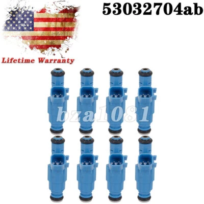 For Jeep 8* FUEL INJECTORS For Dodge Dakota/Durango 4.7L V8 2001-2007 53032704ab Foto 1 de 4