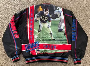 Giacca animazione vintage anni 90 Lawrence Taylor New York Giants Starline - Foto 1 di 9
