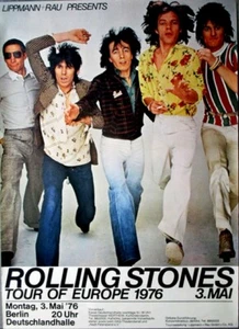 ROLLING STONES - 1976-05-03 - Live In Concert - European Tour - Poster - Berlin - Picture 1 of 1