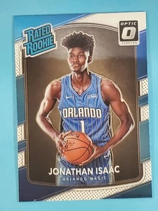 2017-18 Panini Donruss Optic RC Jonathan Isaac Orlando Magic #195 - Picture 1 of 2