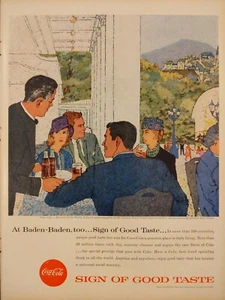 1957 vintage Coca-Cola print ad. Germany Black Forest by Jack Potter - Picture 1 of 1