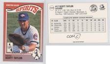 1990 Sportsprint Holly Farms Winston-Salem Spirits Scott Taylor #22