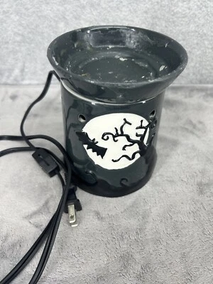 Scentsy Fright Night Bat Tree Halloween Full Size Wax Warmer Melt Tested Works - Image 1 of 4