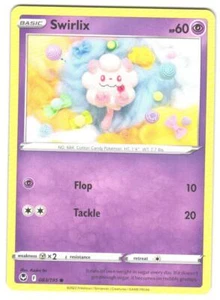 Pokemon SWSH12: Silver Tempest Swirlix #083/195 LP Common - Picture 1 of 2