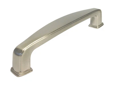 Mueble de baño de cocina con acabado de níquel satinado de níquel cepillado tirador de 3 1/2"  Foto 1 de 2