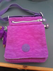 Eldorado Kipling Purple Dahlia small bag new with tags