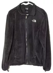 The North Face Osito Fuzzy hellschwarze Damenjacke Größe Large Polyester - Bild 1 von 9