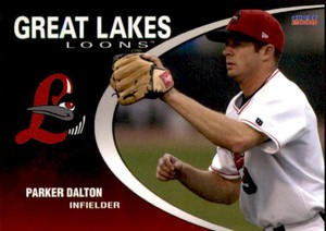 2008 Great Lakes Loons Choice #5 Parker Dalton Houston Texas TX Baseball Card