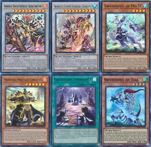 Yugioh Swordsoul Tenyi 2024 Deck - Mo Ye Emergence Chixiao Longyuan Yang Zing NM - Picture 1 of 1