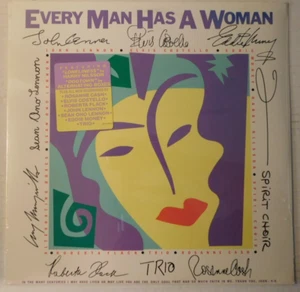 SEALED 1984 LP All words and music by Yoko Ono (Beatles) Every Man Has A Woman - Picture 1 of 2