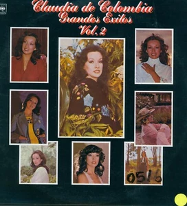 CLAUDIA DE COLOMBIA - GRANDES EXITOS VOL 2 - LP CBS COLOMBIA - 1971 - Picture 1 of 2