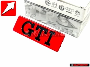VW Original GTI Seitenleiste Seitlich Schriftzug Emblem Golf 2 - 191853714 QN5 - Bild 1 von 6