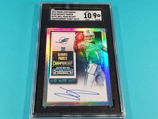 2015 CONTENDERS DeVANTE PARKER CHAMPIONSHIP TICKET ROOKIE AUTO SIGNATURE SGC #49