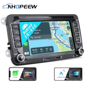 2+64GB Android 13 Apple Carplay Autoradio GPS Navi Für VW GOLF 5 6 Passat Touran - Bild 1 von 16