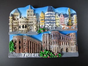 Trier Porta Nigra Germany Premium Souvenir Magnet,Polyresin Neu - Picture 1 of 3