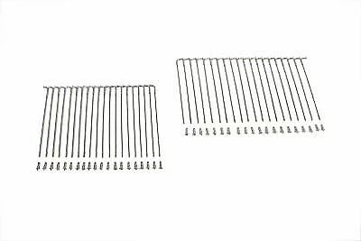 Polished Stainless Steel 21  Spoke Set for Harley Davidson by V-Twin - Image 1 of 1