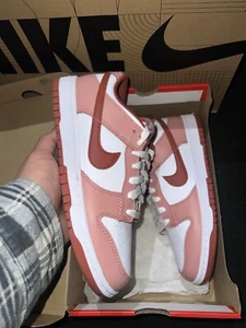 Size 5.5 - Nike Dunk Low Red Stardust W - Picture 1 of 6
