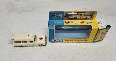 king size k6 matchbox Mercedes Benz binz ambulance - Image 1 of 4