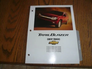 Chevrolet Trailblazer 2002 y concesionario EXT secciones de cartera de productos - OEM - Imagen 1 de 8