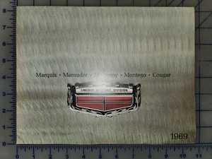 1969 Mercury Full Line Brochure Cougar Montego Cyclone - Bild 1 von 10
