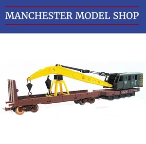 Jouef Junior HJ6142 HO 1:87 Railway Crane & bolster wagon NEW BOXED - Picture 1 of 1