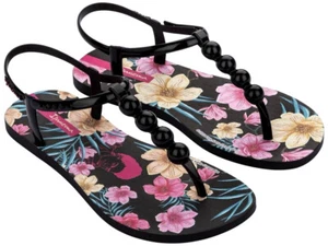 Sandalias separador de dedos IPANEMA zapatos de baño CLASS FRIDA KAHLO sandalia negra NUEVAS - Imagen 1 de 1
