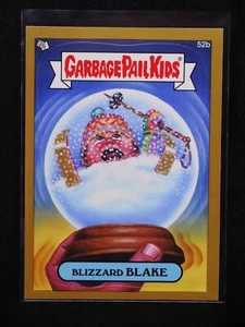 GPK 2012 Brand-New Series 1 GOLD Border Parallel Card 52b Blizzard BLAKE #2 BNS1 - Picture 1 of 2