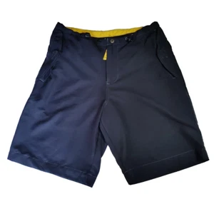 Vintage Gap Parachute Shorts Men Small 30-31 Blue Wide Leg Baggy Rave Skater Y2K - Picture 1 of 20