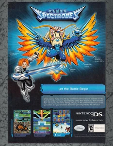 Pubblicità Spectrobe Robasar Nintendo DS stampa vintage art CA 2004 - Foto 1 di 1