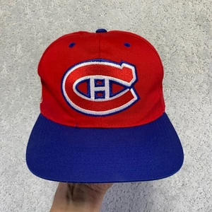 Vintage Montreal Canadiens NHL Snapback Mütze rot blau Sports Specialties - Bild 1 von 10
