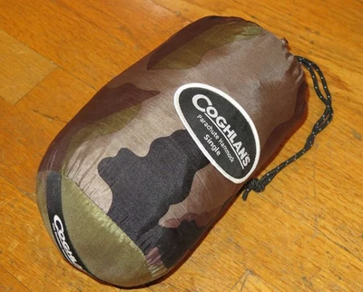 Hamaca de paracaídas individual camuflaje/camuflaje Coghlan's - Capacidad 330# Foto 1 de 3
