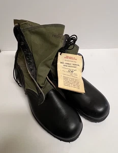 US Vietnam Era Jungle Boots Tropical Combat HI-PALS 12 N NOS Original w/Tags - Picture 1 of 12