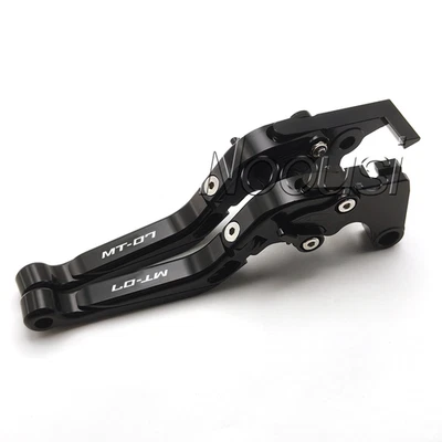For YAMAHA MT-07 2014-2024 2025 CNC Adjustable Brake Clutch Levers MT07 Handles - Imagen 1 de 4