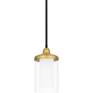 Quoizel ROW1506 6"W Mini Pendant - Black - Picture 1 of 9