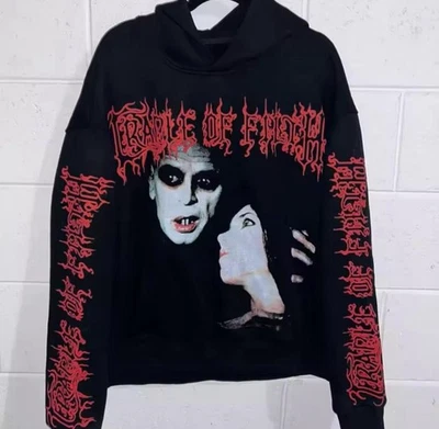 Drolandmiller Nosferatu x Cradle of Filth “Nightmares” Sudadera con Capucha Color Negro Talla L Foto 1 de 3