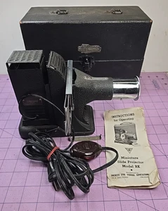 SVE Picturol Miniatur Diaprojektor Modell RK Vintage mit Koffer und Handbuch - Bild 1 von 17