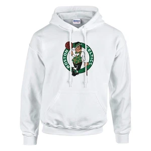 Boston Basketball Team Logo Mascot Sports Hoodie - Picture 1 of 5