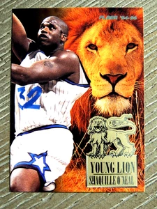 SHAQUILLE O'NEAL 1994 FLEER "YOUNG LION" INSERT #5 LAKERS - Bild 1 von 1
